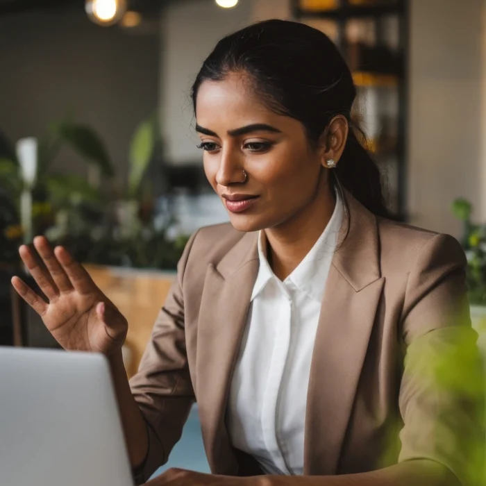 confident-indian-business-woman-using-laptop-computer-working-planning-startup-having-video-call
